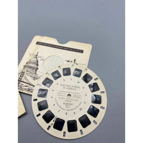 View master ReelsThe Know Your America Series 1950s 9 reels - Picture 4 of 4